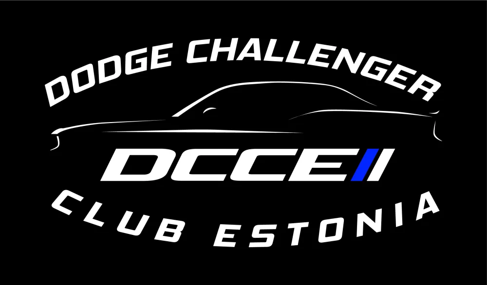 Dodge Challenger Club Estonia logotipas