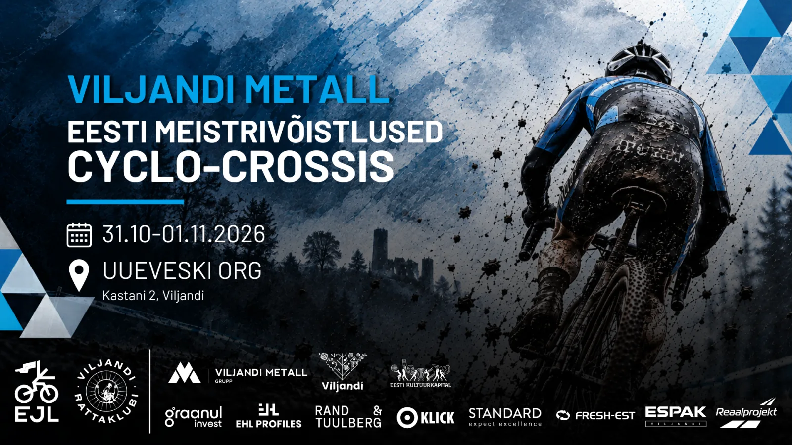 Viljandi Metall Estonian Relay and Cyclocross Championships 2026