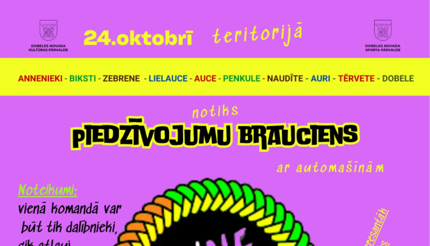 Piedzīvojumu brauciens AnneBiZe 2026