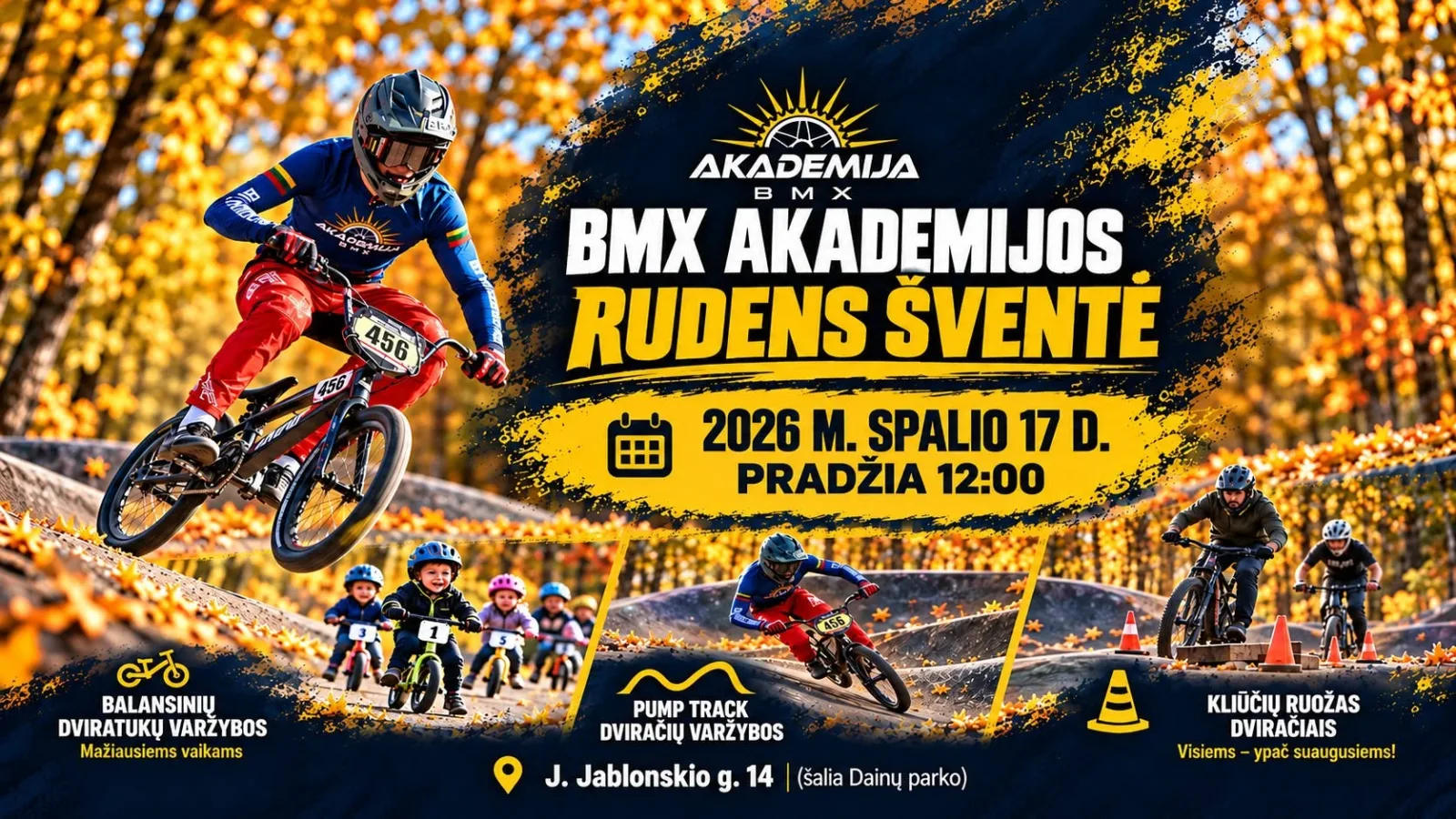„BMX akademijos“ rudens šventė