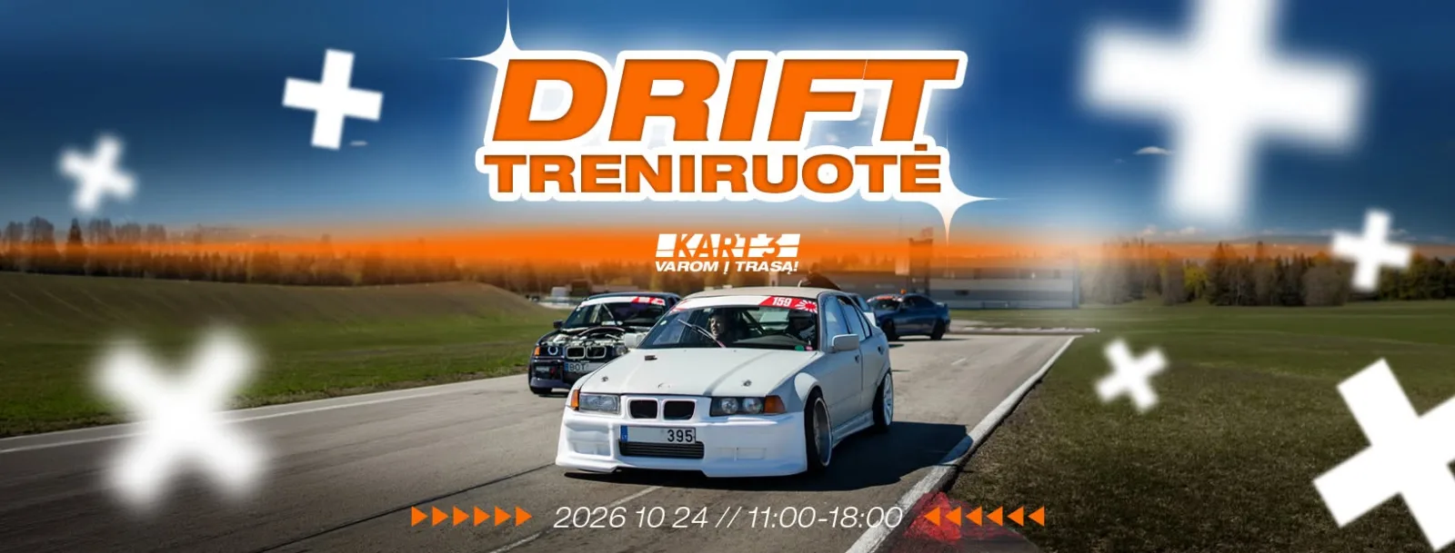 KART3 drifto treniruotė – 2026-10-24