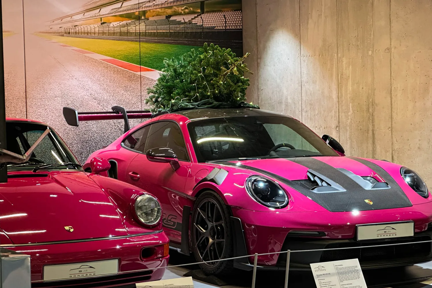 Christmas dinner with a Porsche RS collection tour