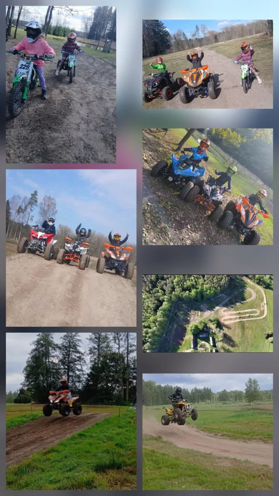 Pühapäeva pärastlõuna rajal oma ATV või krossimootorrattaga