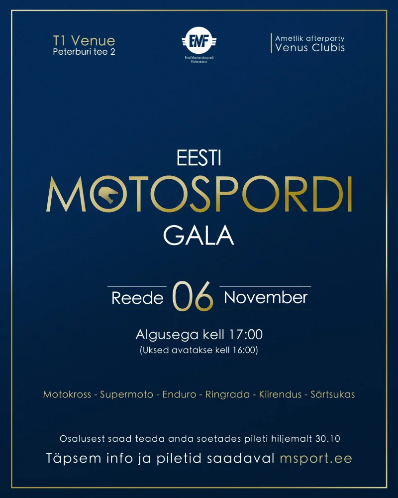 Estonian Motosport Gala 2026