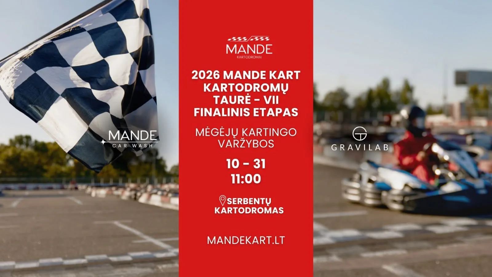 2026 MANDE KART kartodromu kauss – VII FINĀLPOSMS (amatieru kartinga sacensības)
