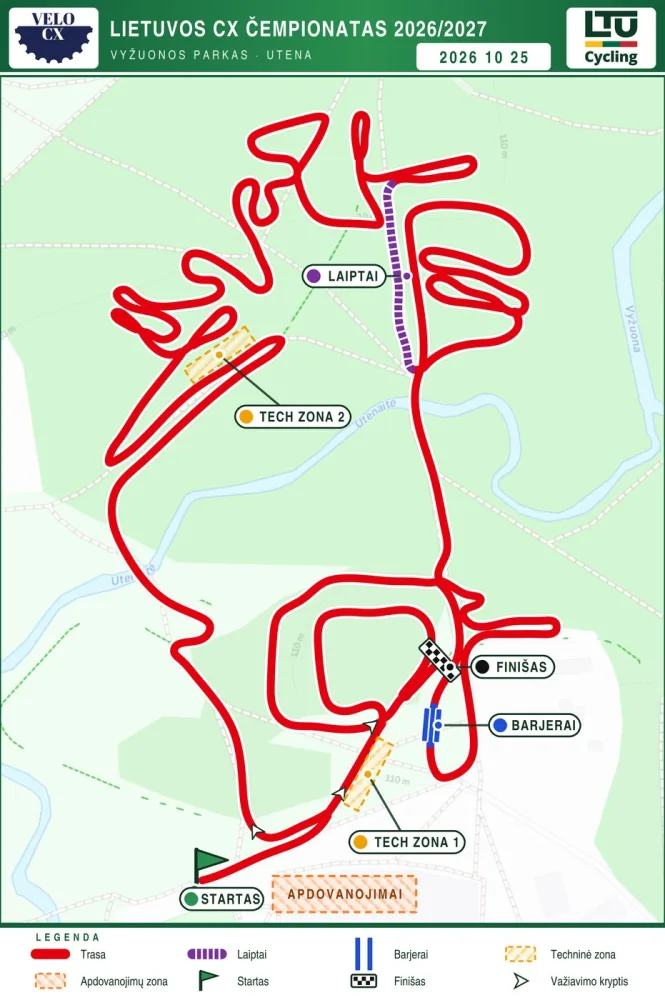 Lietuvos dviračių kroso čempionatas — VeloCX 2026
