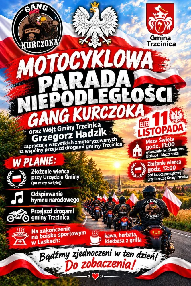 Motorcycle Independence Day Parade – Trzcinica