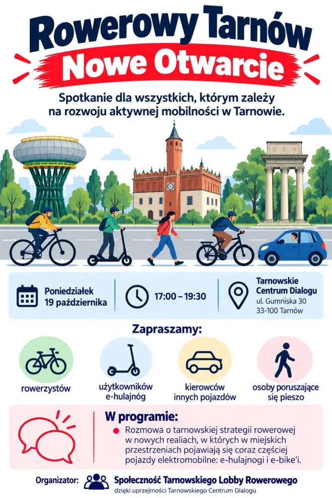 Cycling Tarnów: A New Beginning – Open Meeting