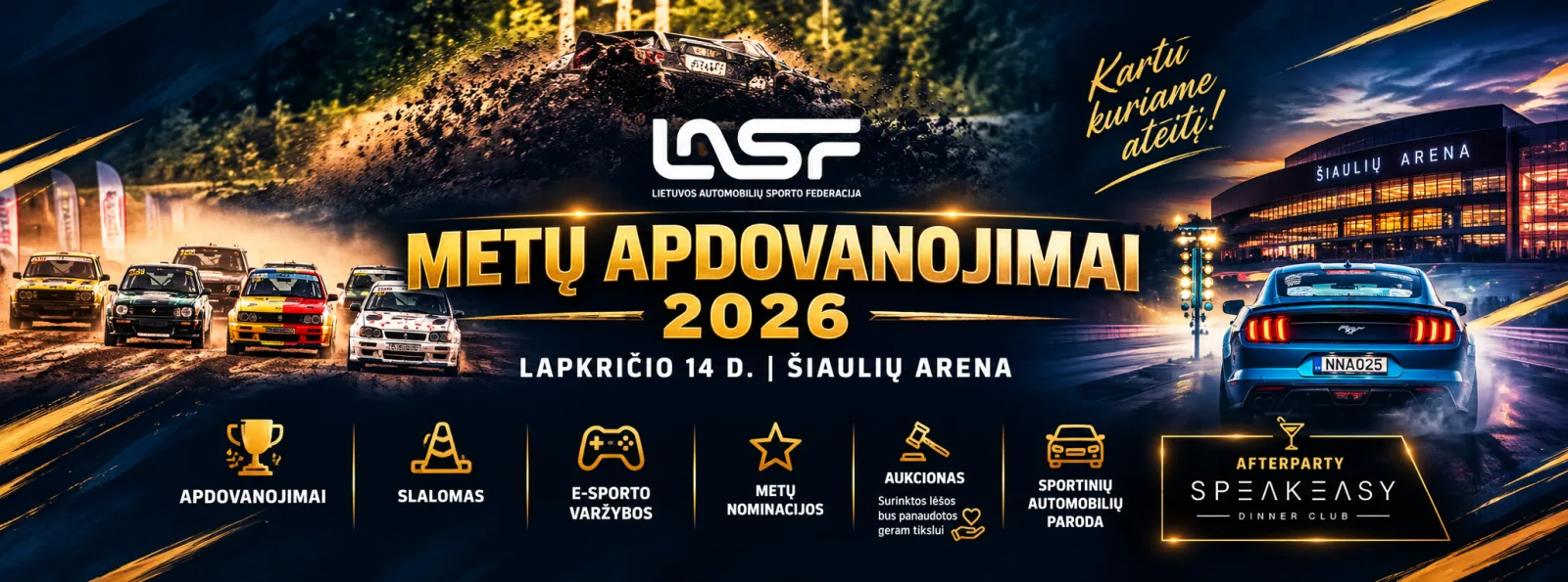 2026 m. LASF metiniai apdovanojimai
