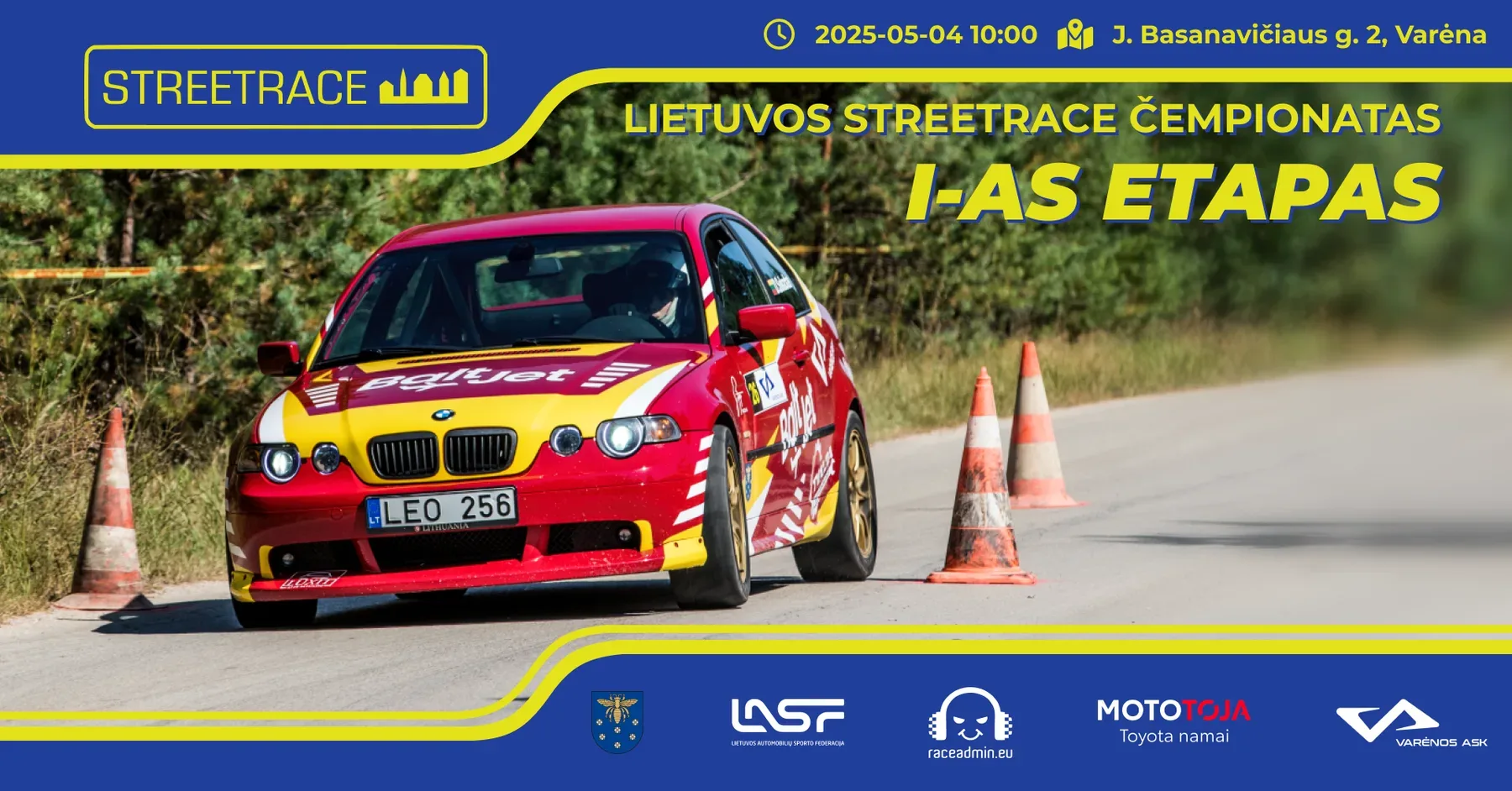 2025 m. Lietuvos automobilių Street Race čempionato I etapas