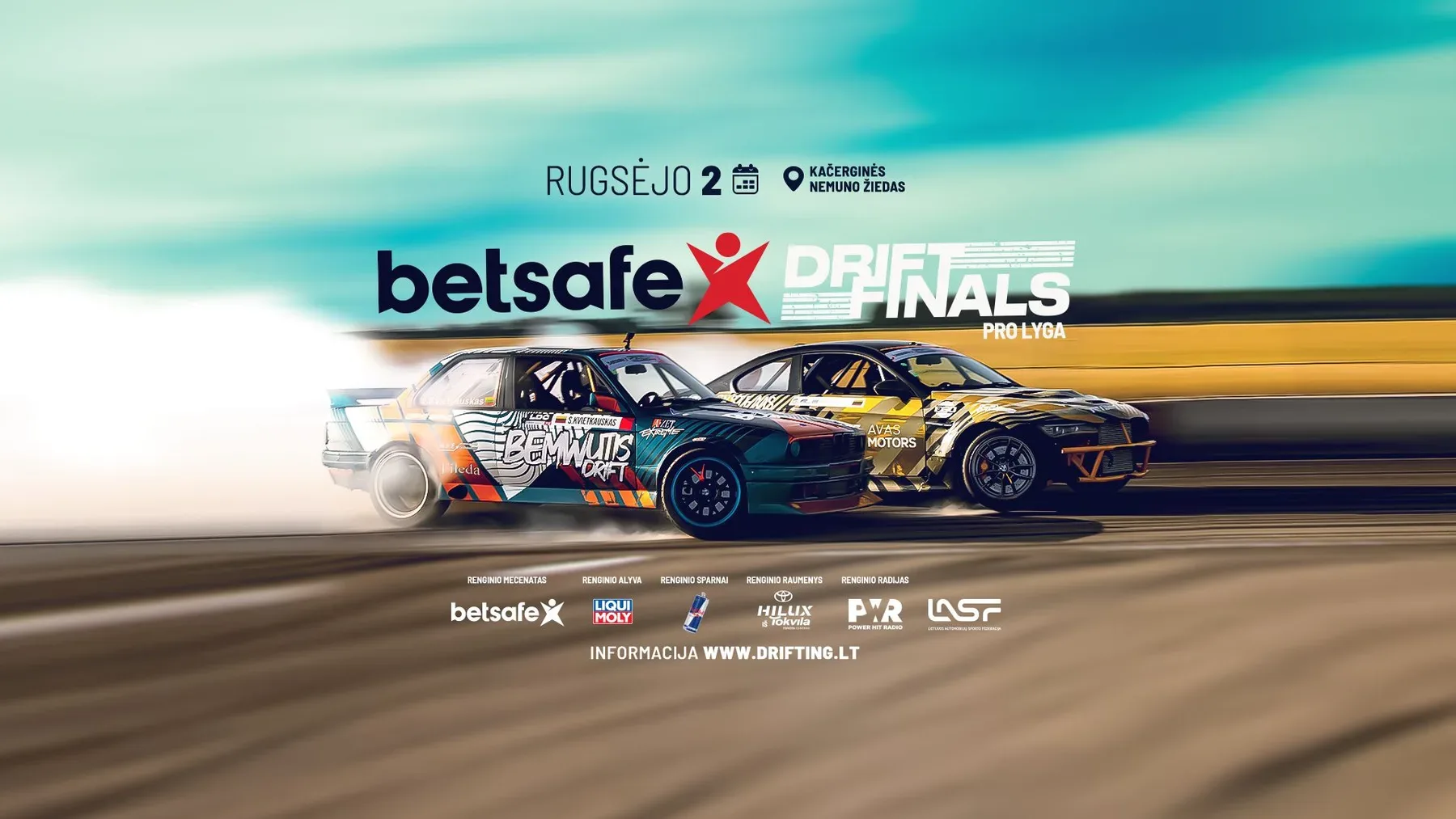 2023 M. LIETUVOS DRIFTO PRO ČEMPIONATO VI etapas