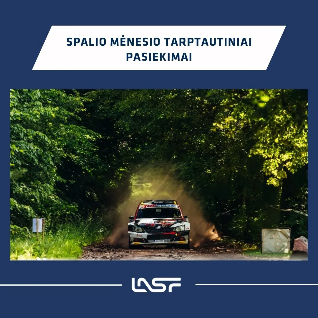 2024 m. Spalio mėnesio tarptautiniai pasiekimai