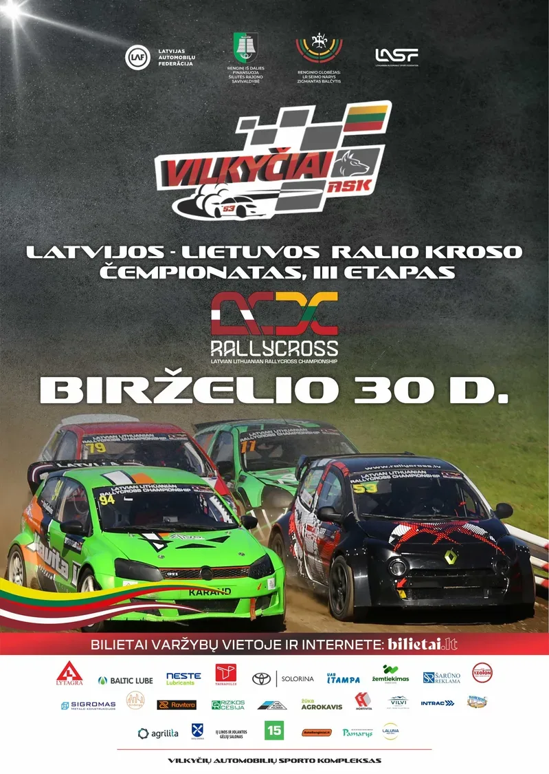 2024 m. Latvijos- Lietuvos ralio kroso čempionato III etapas