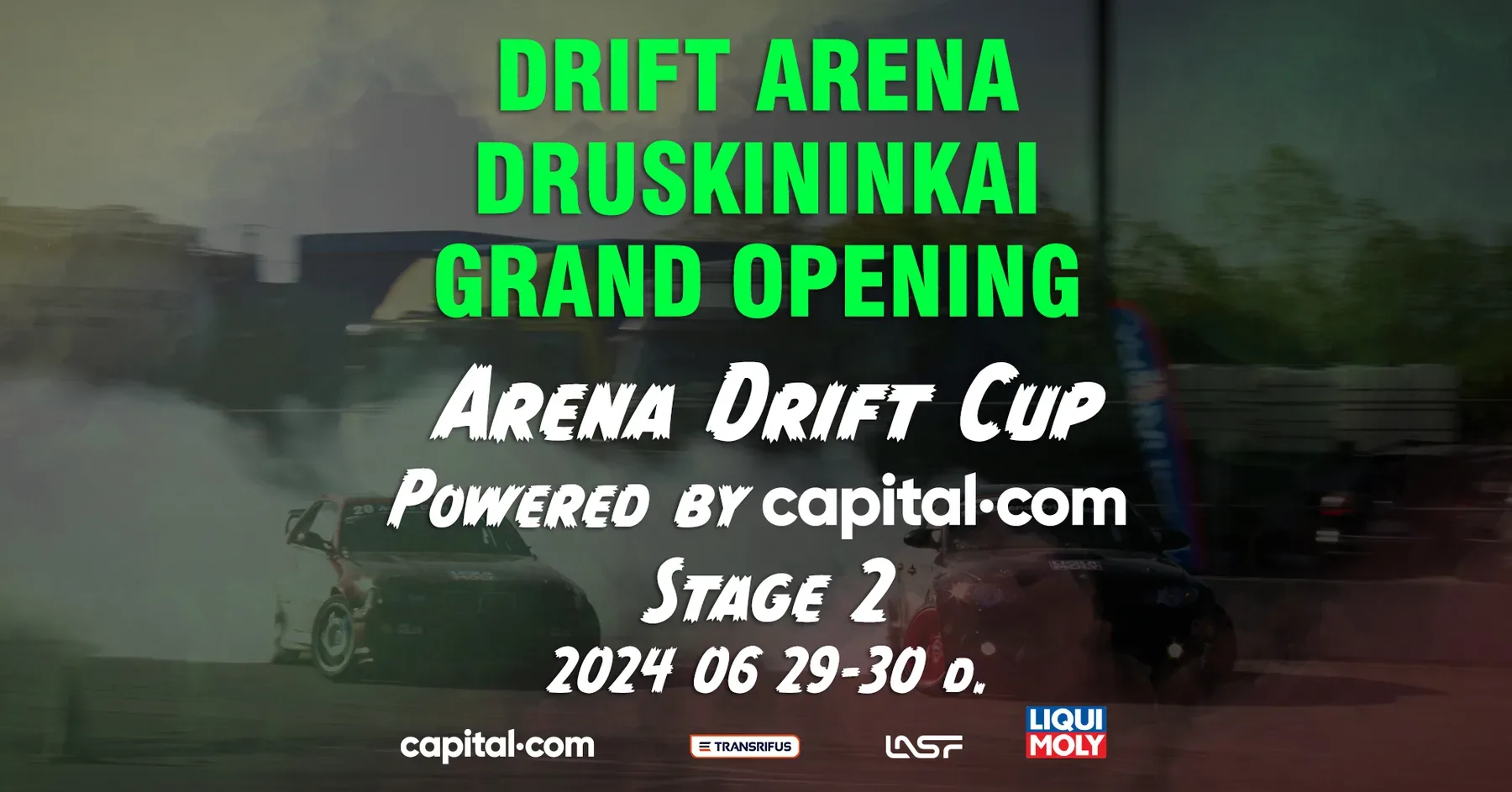 2024 M. ARENA DRIFT CUP POWERED BY CAPITAL.COM II ETAPAS