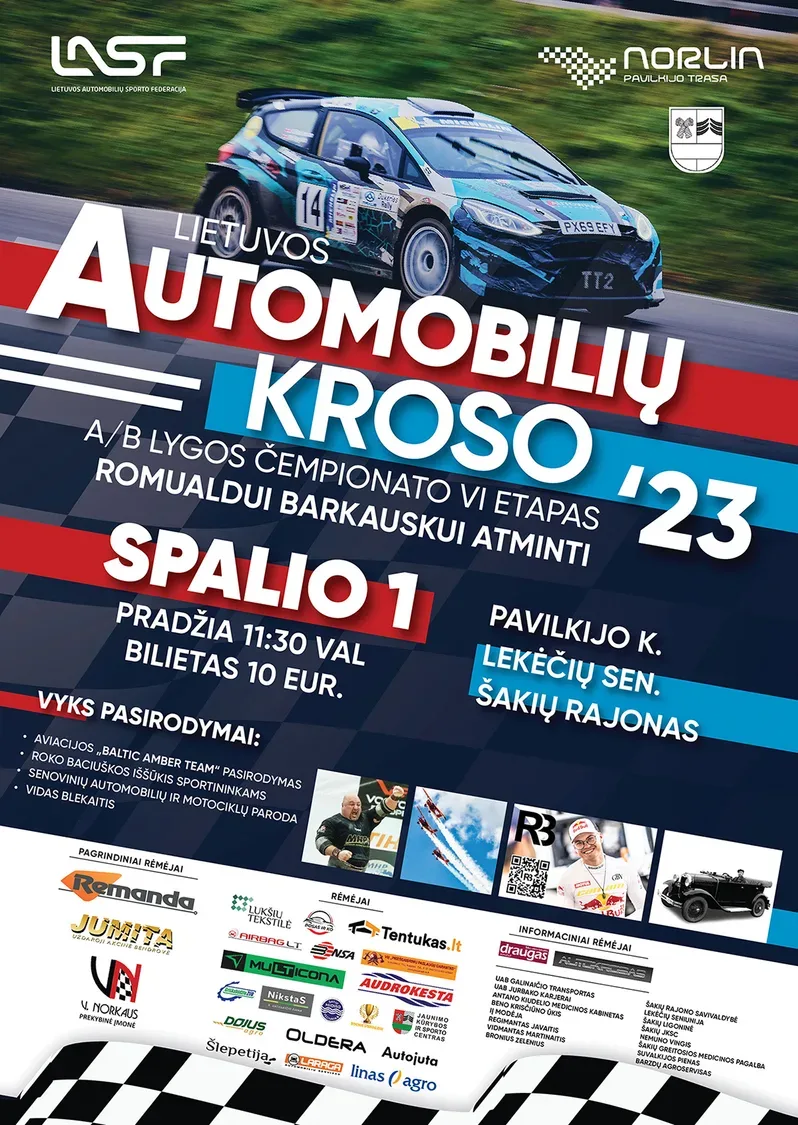 2023 m. Lietuvos automobilių kroso A ir B lygų čempionatų VI etapai