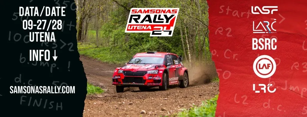 2024 m. Lietuvos automobilių ralio čempionato VI etapas „Samsonas Rally Utena”