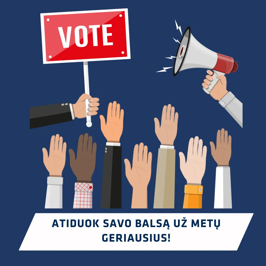 Kviečiame balsuoti už 2025 m. nominantus
