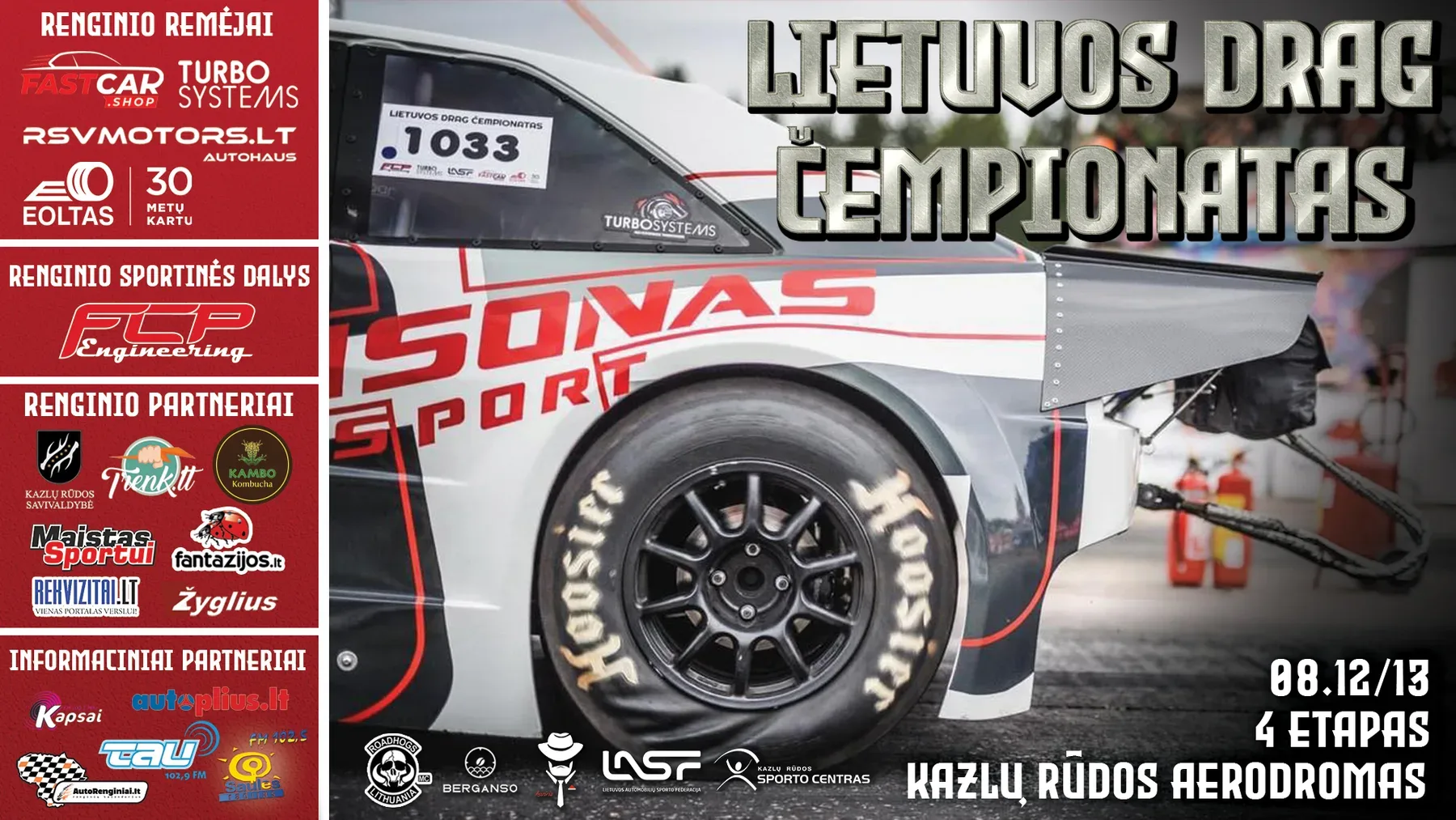 2023 m. Lietuvos automobilių Drag lenktynių čempionato IV etapas