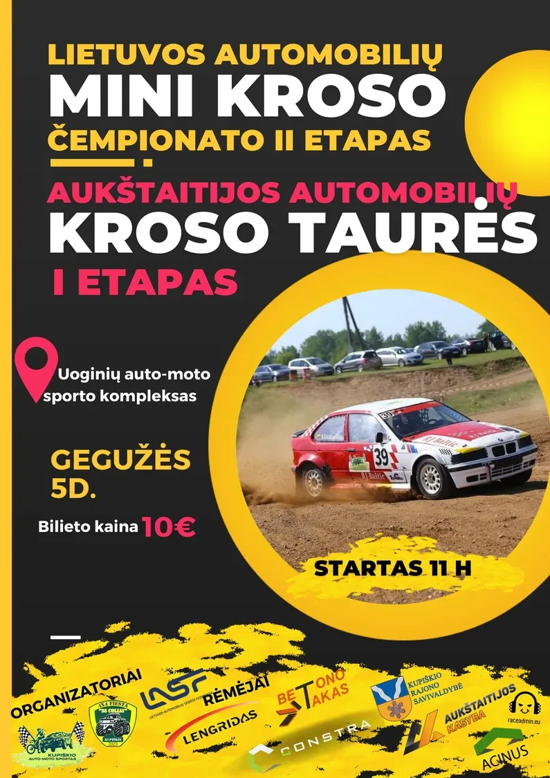 2024 M. LIETUVOS AUTOMOBILIŲ MINI KROSO ČEMPIONATO II ETAPAS